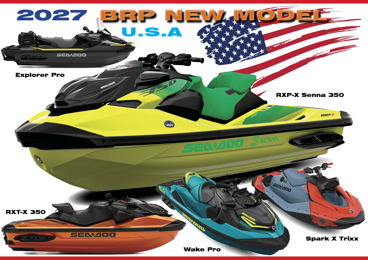 BRP SEA-DOO(シードゥ)【2027年 ニューモデル】ラインナップがアメリカで発表されました